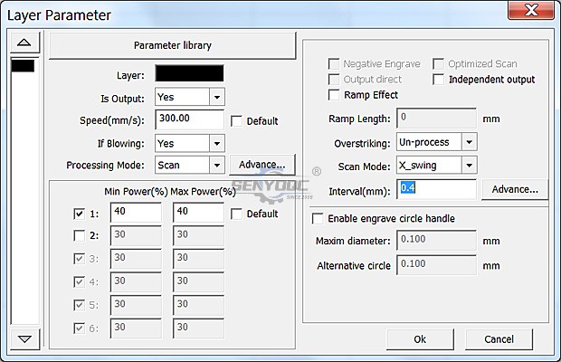 How to Improve Engraving Quality of Laser Machine. Layer parameter RDWorks