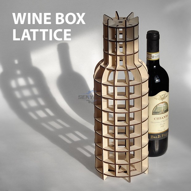 Wine box lattice
