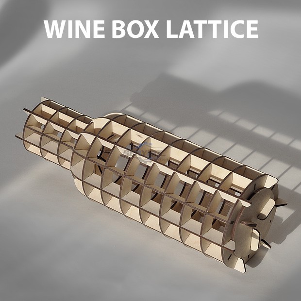 Wine box lattice