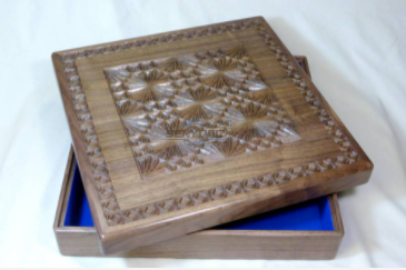 Walnut Chess Box