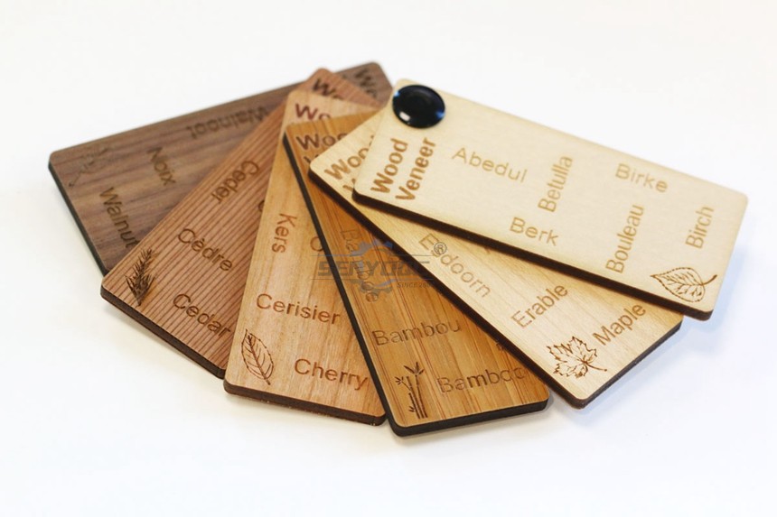 Wooden Notebook with Engraved Cover