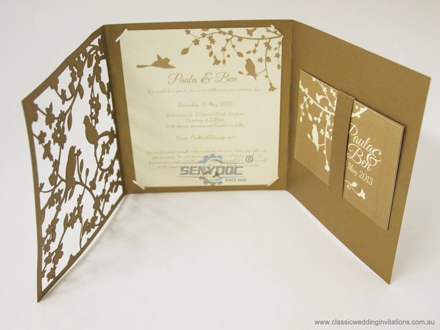 Wedding Planing and Laser Cutting Paper