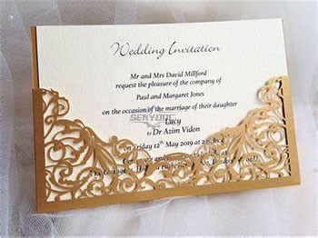 Wedding Planing and Laser Cutting Paper