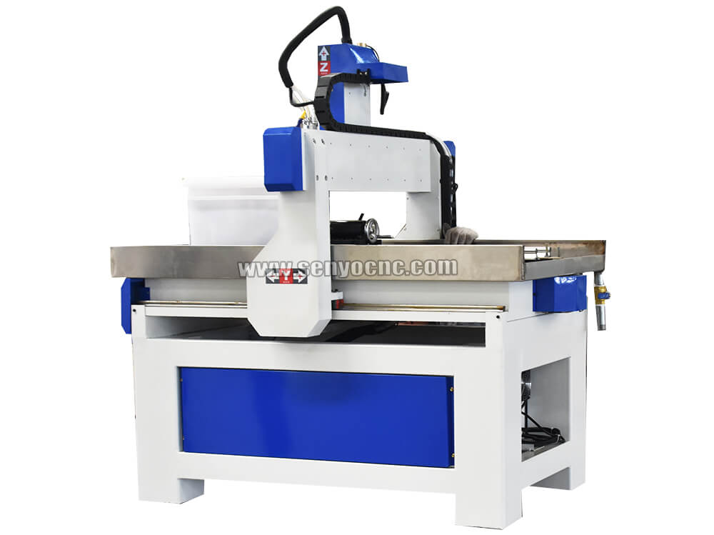 Rotary 4th Axis Hobby CNC Router for Sign Making with Wood, MDF, Aluminum