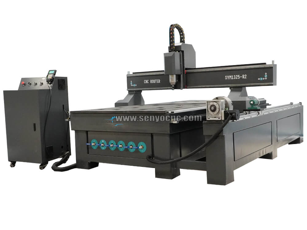 4th Rotary Axis CNC Router Lathe Machine for Sale at Low Price