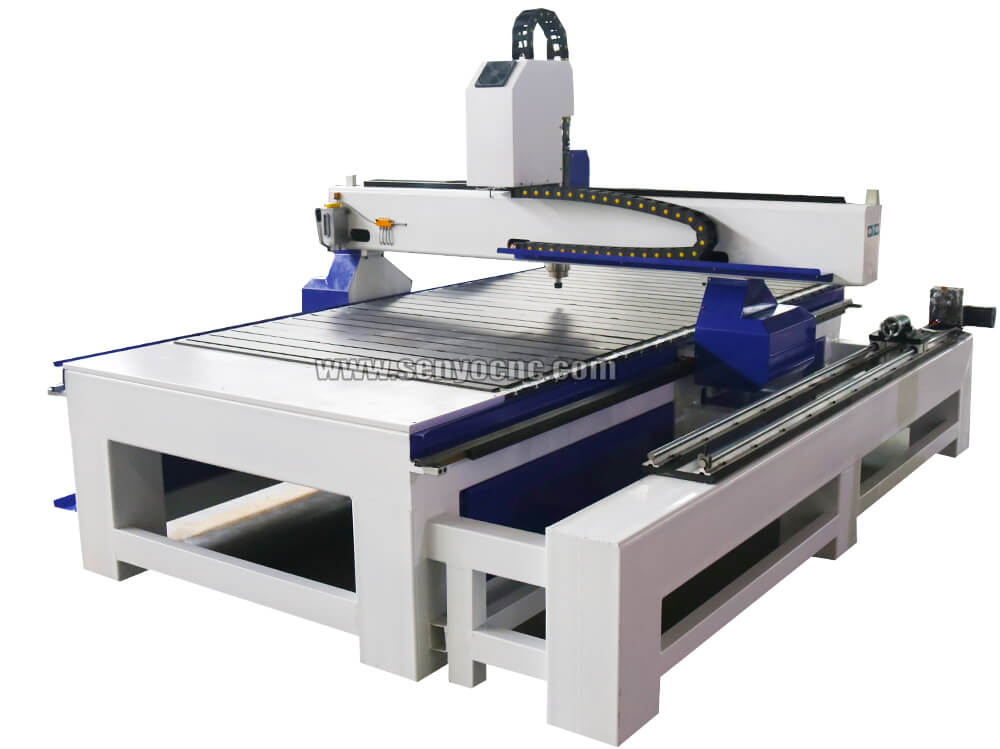 4 axis 1325 CNC Wood Carving Machine for Furniture, Tables, Chairs, Doors