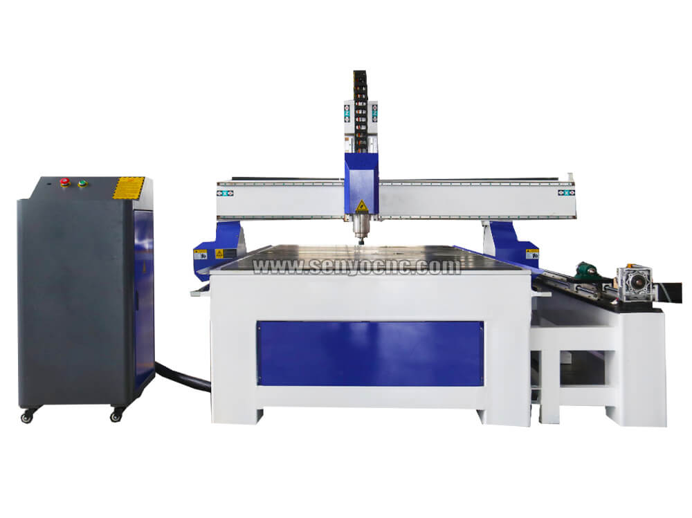 4 axis 1325 CNC Wood Carving Machine for Furniture, Tables, Chairs, Doors