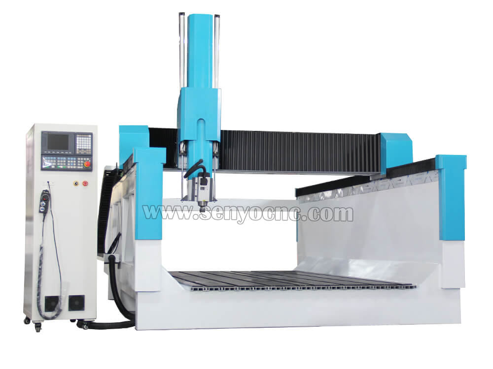 High Z axis Styrofoam carving cnc router 4 axis foam cutting machine