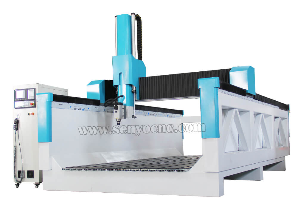 High Z axis Styrofoam carving cnc router 4 axis foam cutting machine