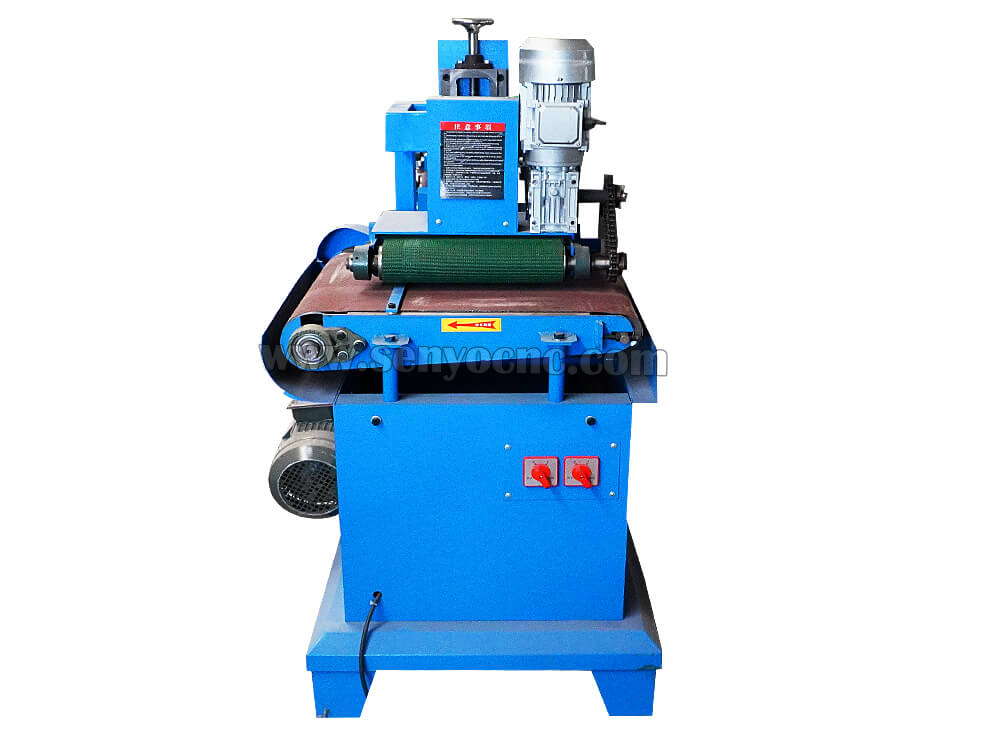 Wood Board Side Sander Brush Sanding Polishing Machine