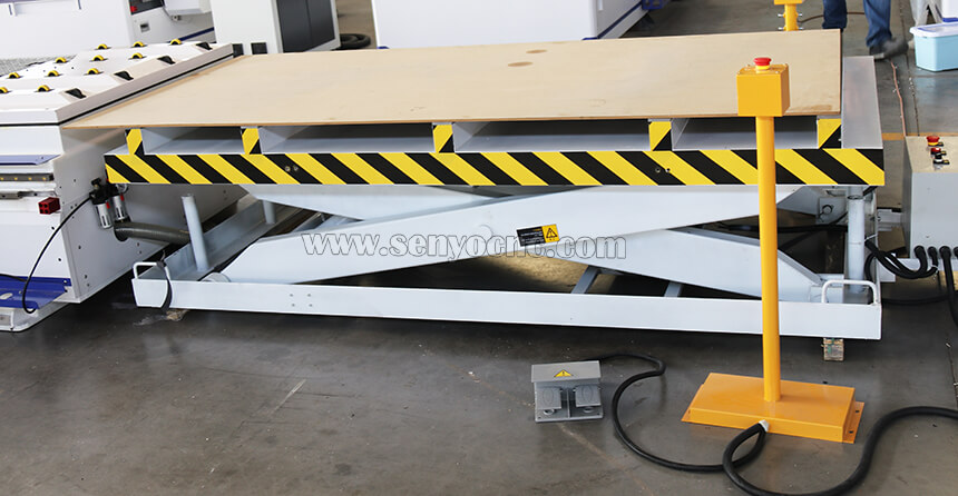 Door Furniture Line Making Machine Automatic Loading Unloading ATC CNC Router