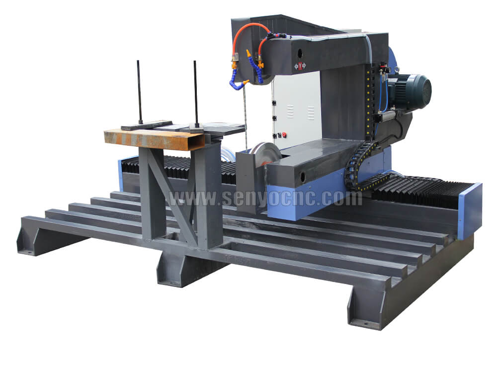 Vertical diamond rope single wire rope Marble and Granite Stone Cutting Machine