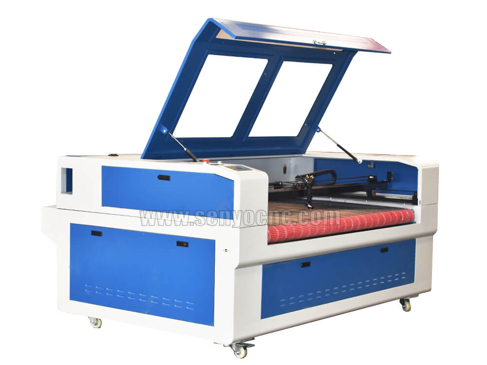 Auto feeding fabric leather cloth laser cutter cutting machine for garment industry