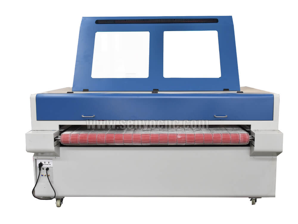 Auto feeding fabric leather cloth laser cutter cutting machine for garment industry