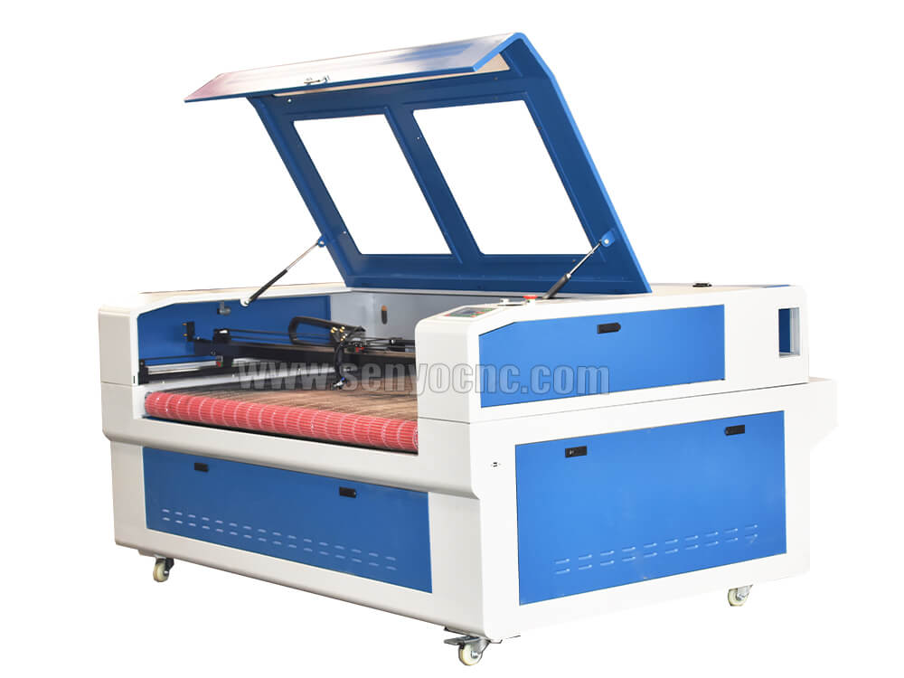 Auto feeding fabric leather cloth laser cutter cutting machine for garment industry