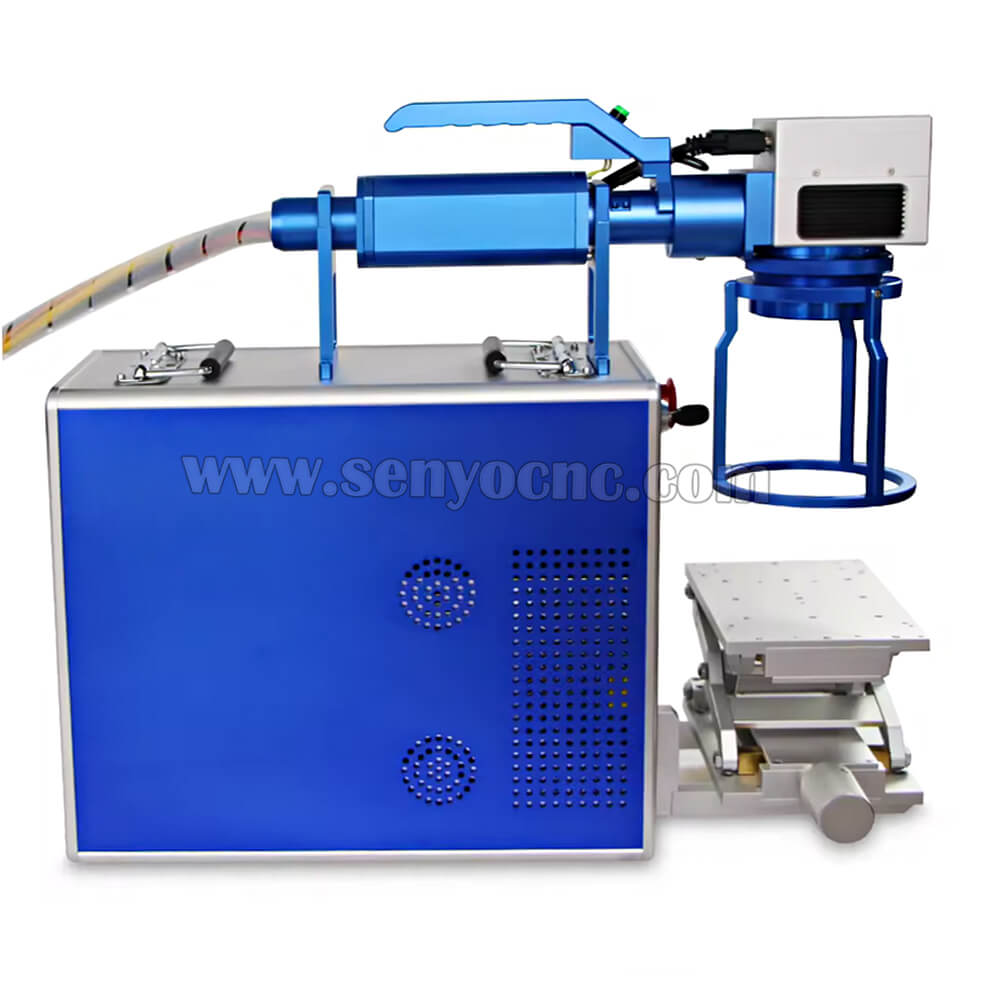 Handheld detachable laser marking machine for tire logo marking