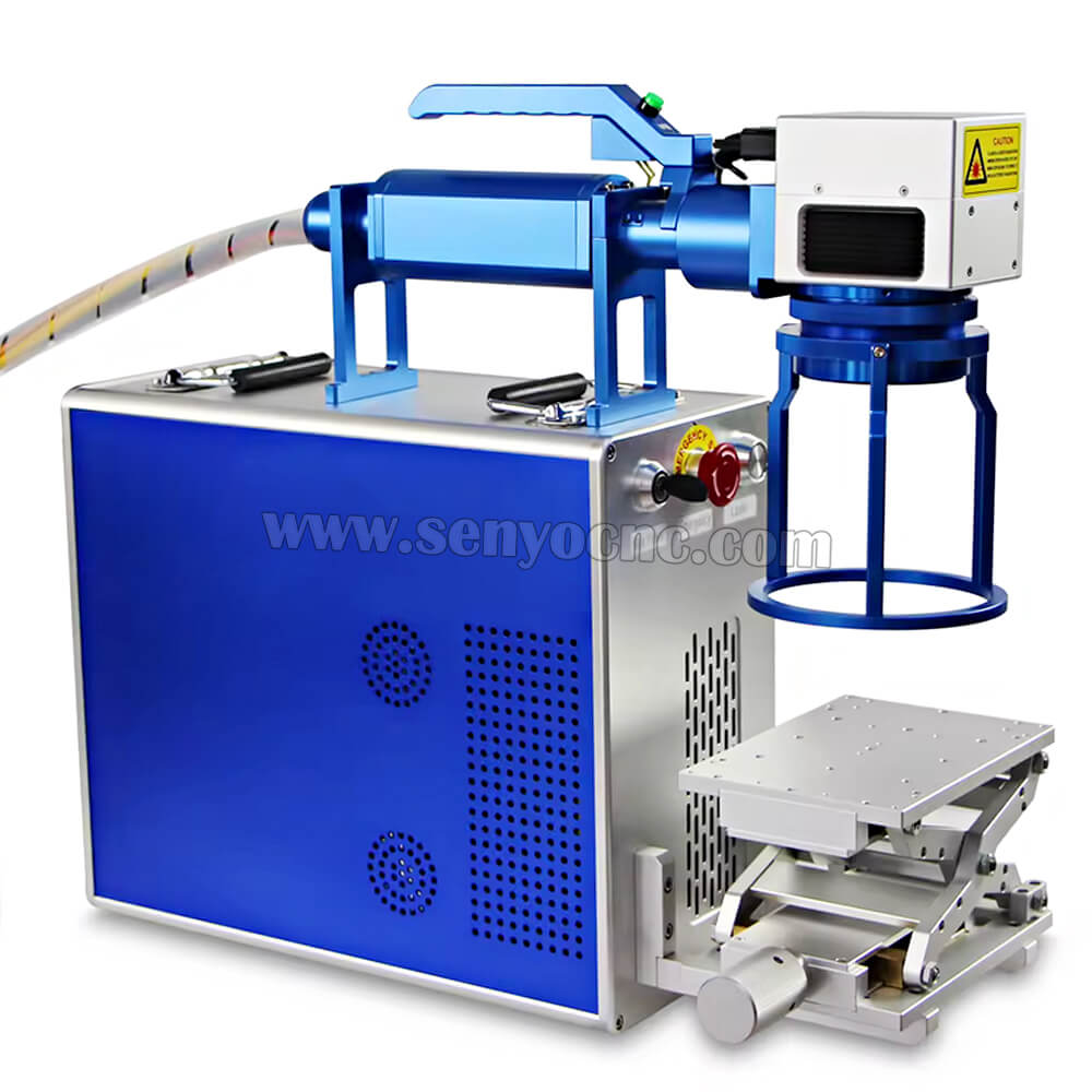 Handheld detachable laser marking machine for tire logo marking