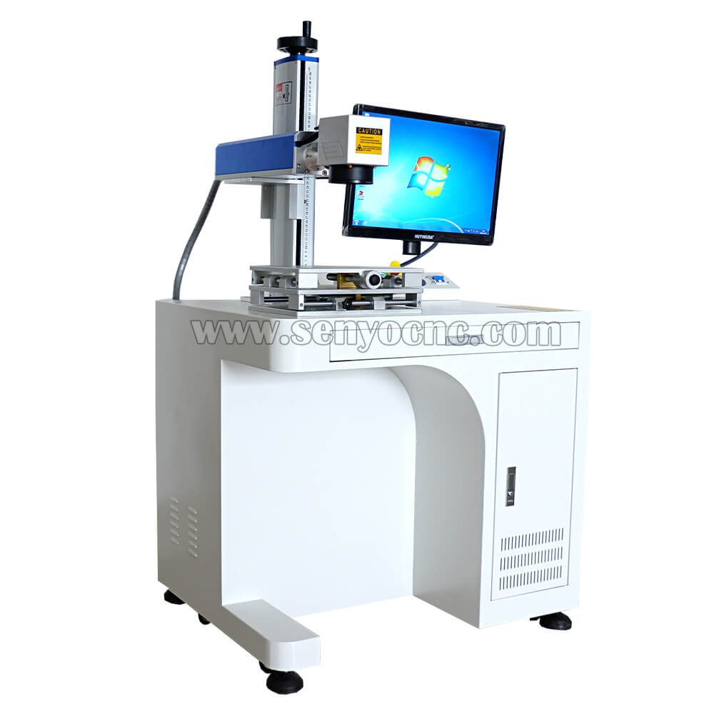 New Design Table design with 2d worktable Fiber Laser Marking Machine