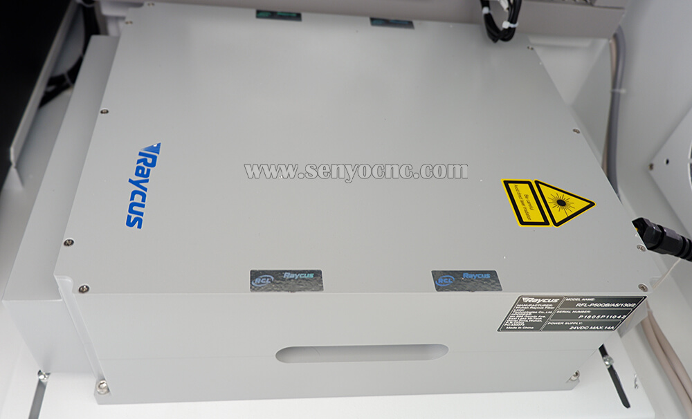 Half Enclosed Customized Semi Enclosed Tabletop Fiber Laser Marking Machine