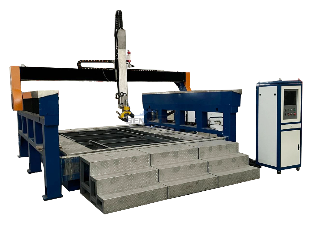 Big size 5 Axes AC water Jet cutters For Marble Glass Metal Best Price