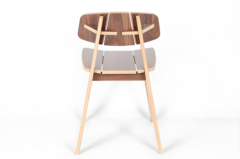 Wood Chair Made With CNC Router