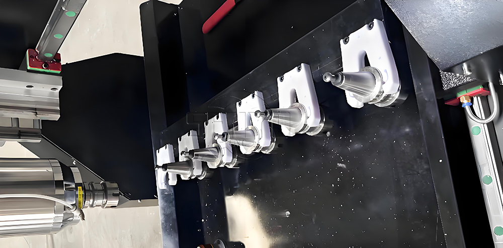 ATC Processing CNC Equipment Automatic Tool Changer CNC Quartz Stone Machining