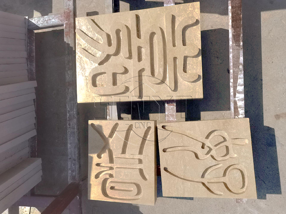 Double Heads 5.5kw Spindle and Saw Blade Carving Cutting 4AXIS Stone CNC Machine for Granite