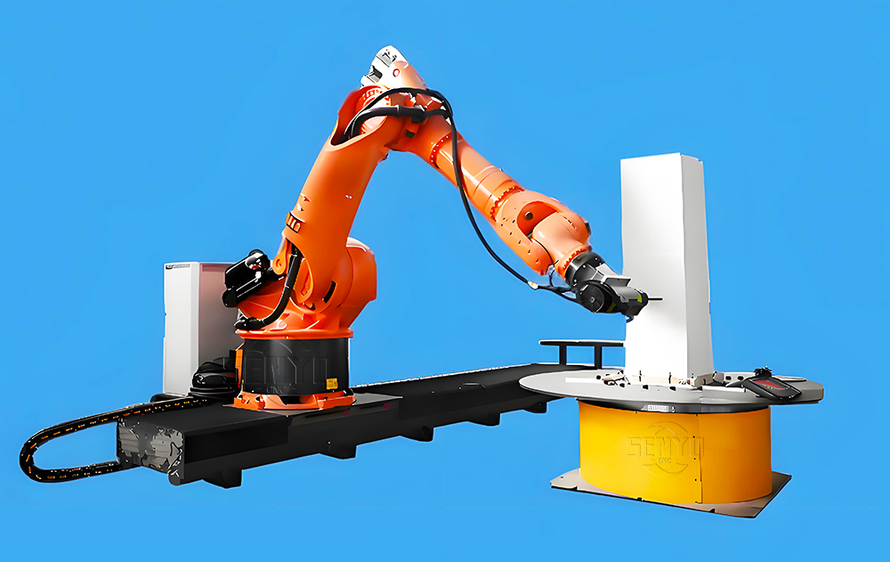KUKA Robotic Body Granite Engrave 3d Marble Sculpture Carving Statue Making Robot Arm Cnc Stone Machine