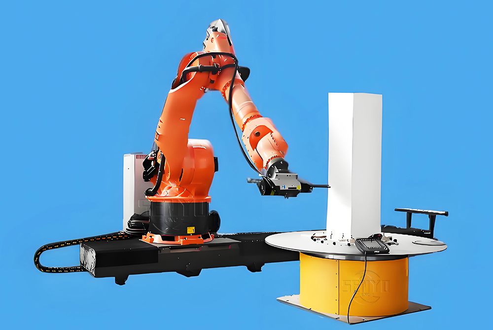 KUKA Robotic Body Granite Engrave 3d Marble Sculpture Carving Statue Making Robot Arm Cnc Stone Machine