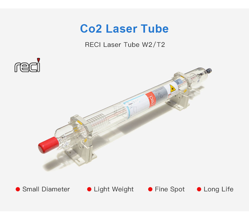 China RECI CO2 Laser Tube 80W, 90W, 100W, 130W, 150W, 180W