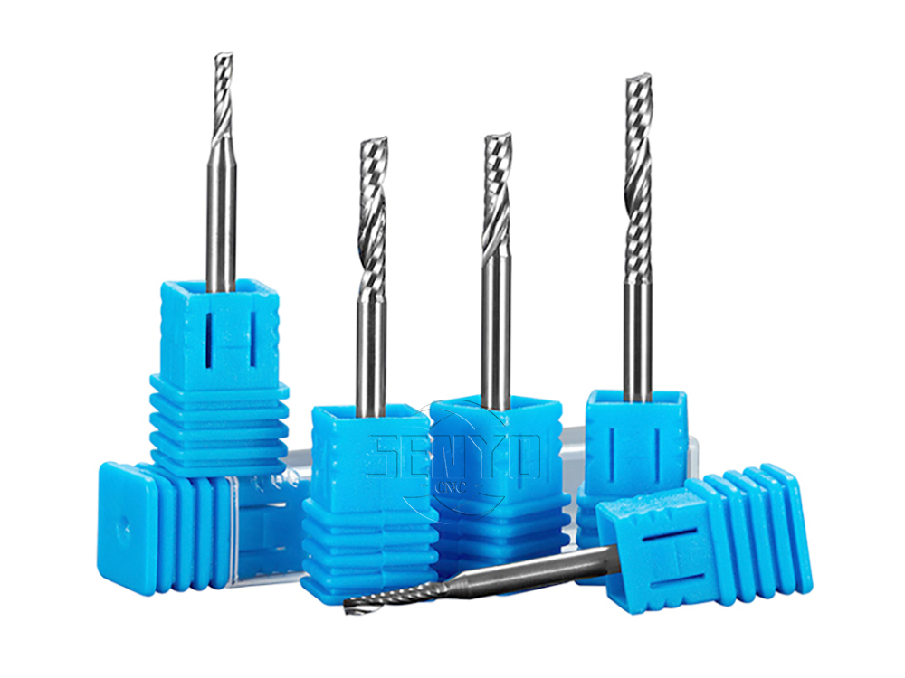 CNC Router Bits for Aluminum - Single Flute End Mill