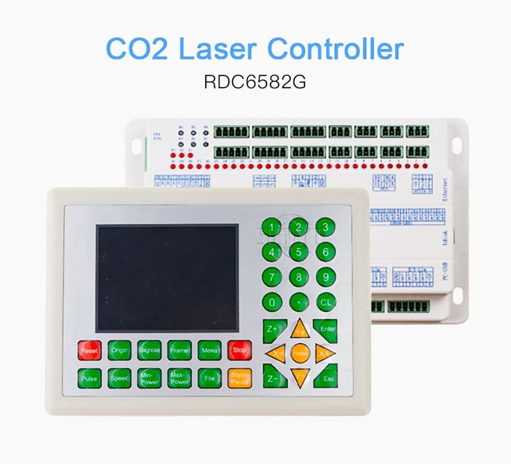 Ruida RDC6582G CO2 Laser Controller Support Multi-laser Heads
