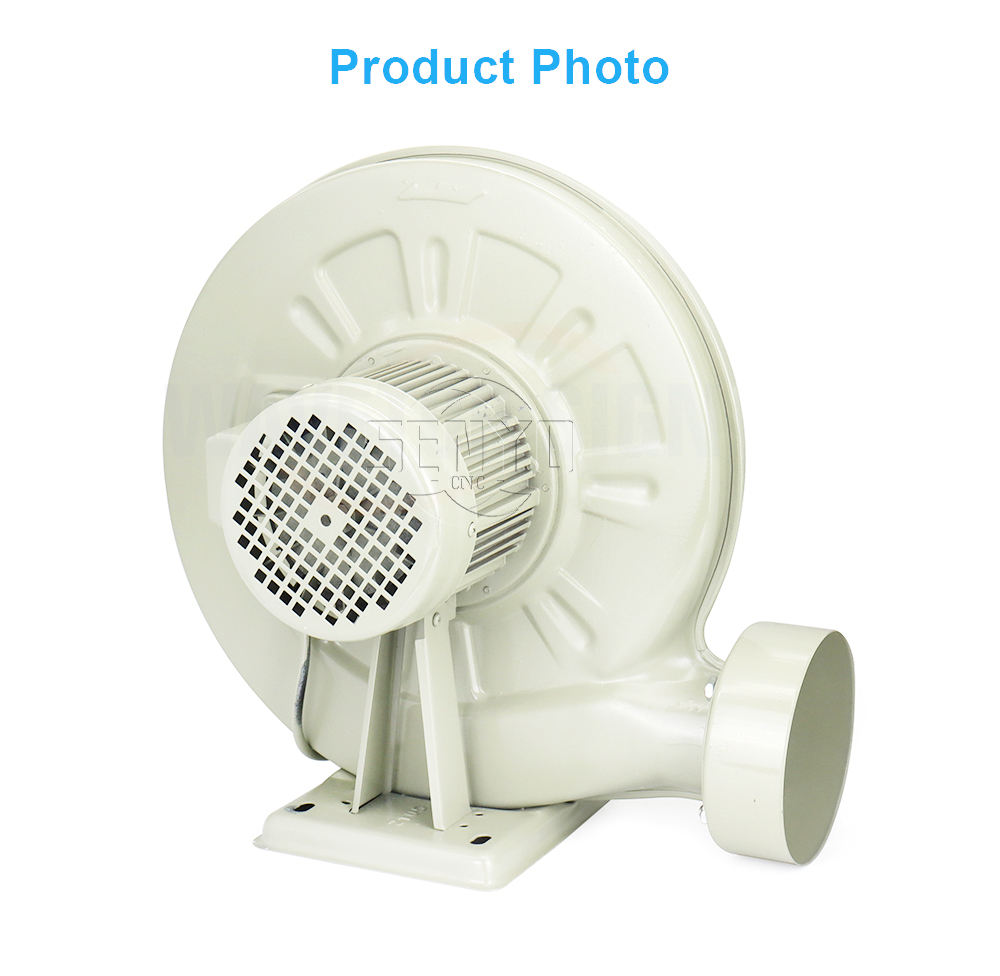 220V 550W 750W Exhaust Fan Air Blower Centrifugal for CO2 Laser Engraving Cutting Machine
