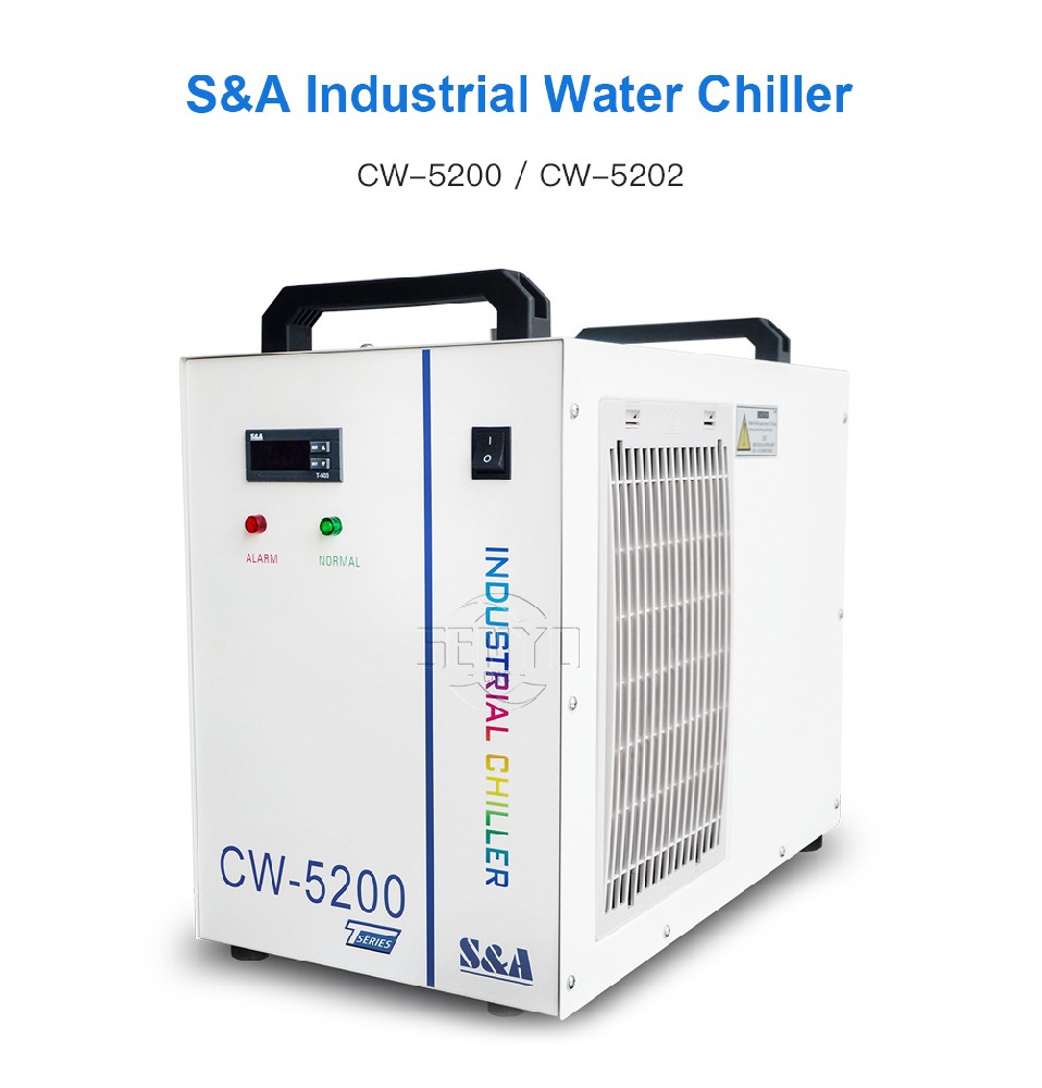 S&A Water Chiller CW5200 CW5202 Industrial Water Chiller for CO2 Laser