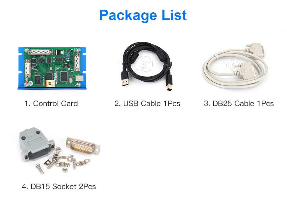 JCZ Laser Control Card Original Card V4 Ezcard 32/64 System for 1064nm Fiber Laser Marking Machine IPG Raycus MAX