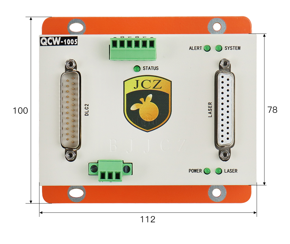 Original JCZ DLC2 Expansion Card EZCAD3 DSP Laser Control Card for IPG SPI Fiber Laser Marking Machine