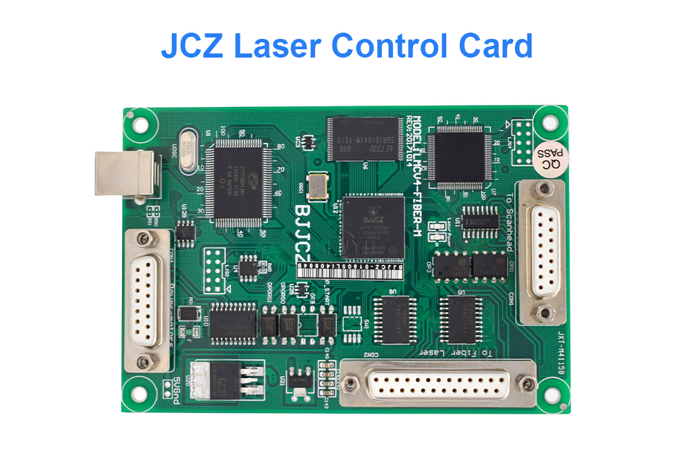 Fiber Laser Galvo Head Set JG Scan Lens JCZ Fiber Laser Control Card Digital Signal for Fiber Laser Marking Machine
