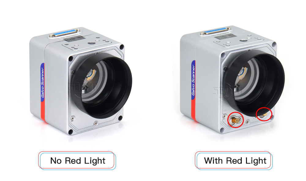 RC1001 Fiber Laser Scanning Galvo Head Set 10.6um &1064nm Apeature 10mm Galvanometer Scanner with Power Supply