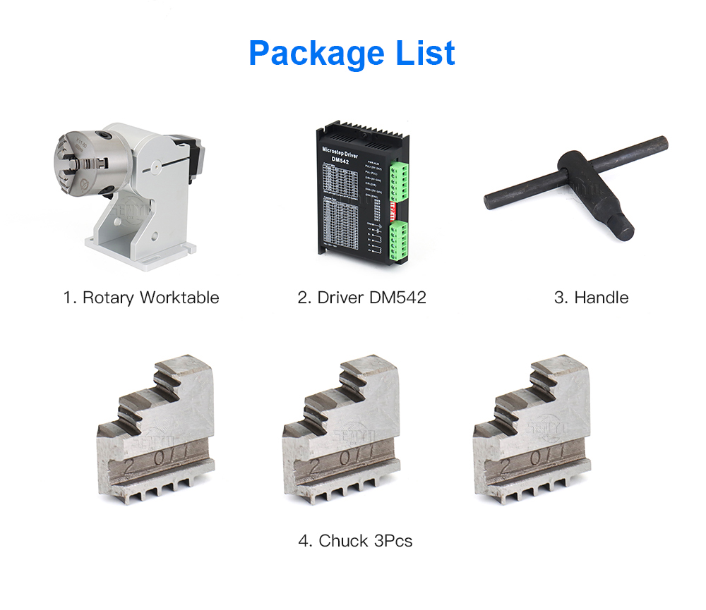 Portable Rotary Chuck 80mm