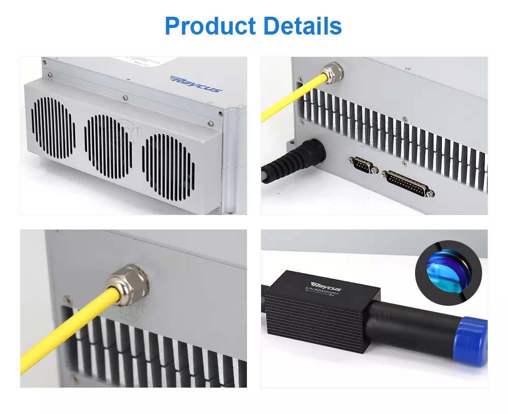 Raycus 20-100W Q-switched Pulse Fiber Laser Source 1064nm