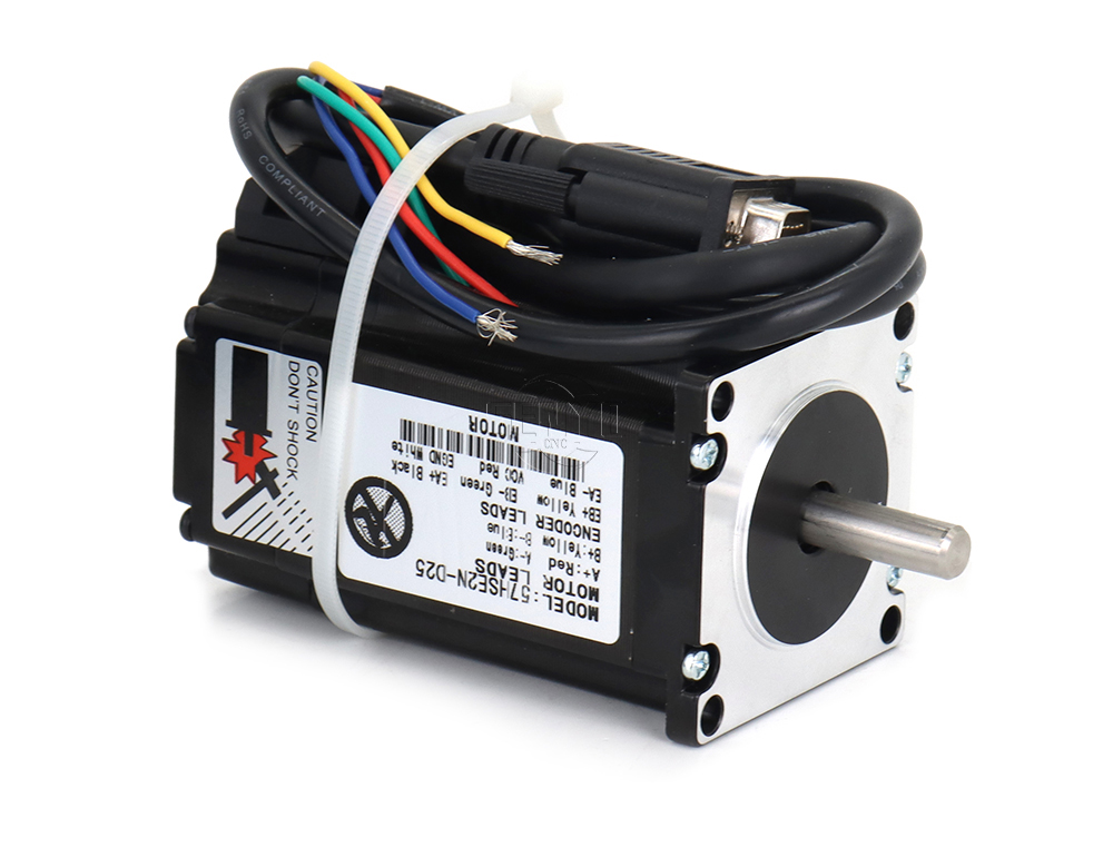 NEMA23 2N.m Closed Loop Stepper Motor Driver Kits 57HSE2N-D25 + HSS57