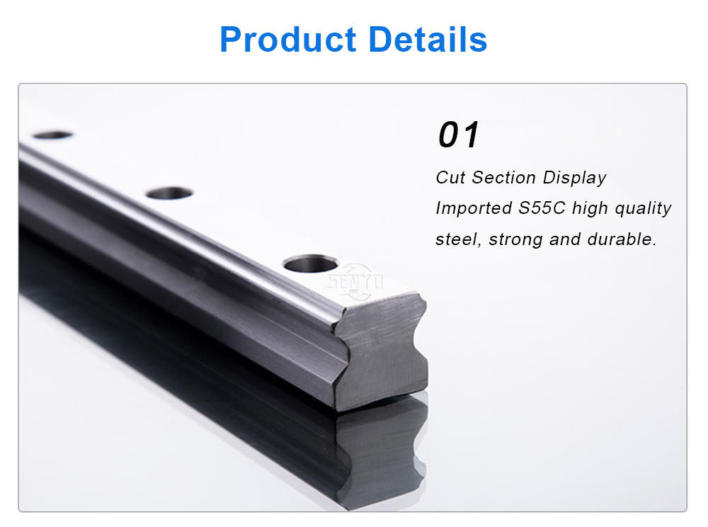 HIWIN Standard HGR15 Series Linear Guide 15 20 25 30 35 45 0.1M