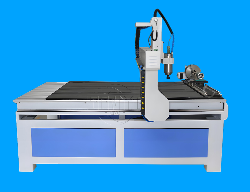 Low Cost 4x5 CNC Router Machine 4th Rotary Axis For Hobby
