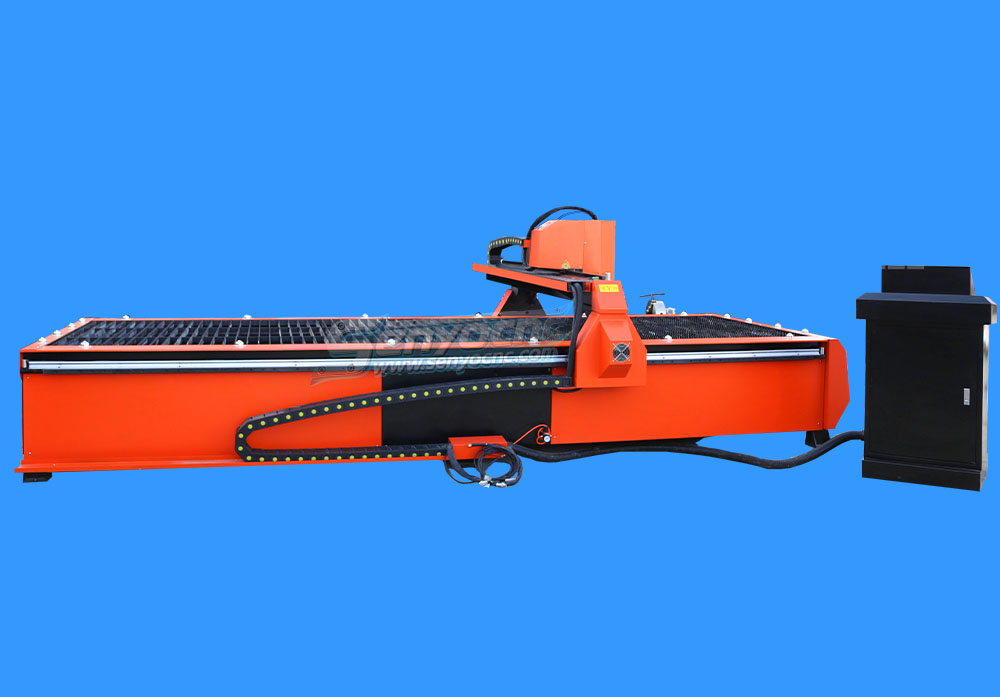 Multi Function Table Cnc Plasma Cutter with Flame Rotary Drilling